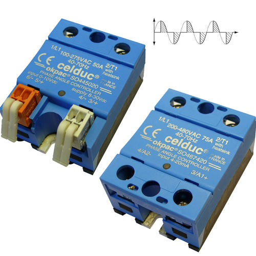 Controlador de ángulo de fase - SO4 series - celduc relais