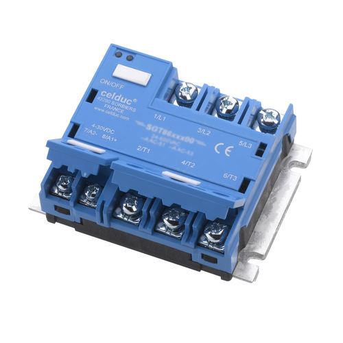 Relé estático trifásico - SGB 2G  series  - celduc relais - para montaje en panel