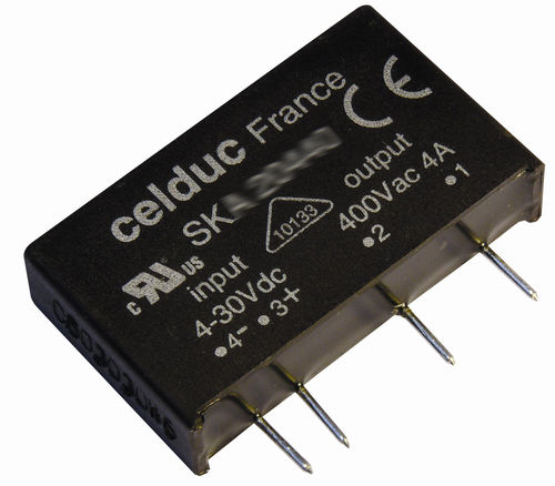 Relé estático en miniatura - SKD10306 - celduc relais - para circuito impreso / de potencia