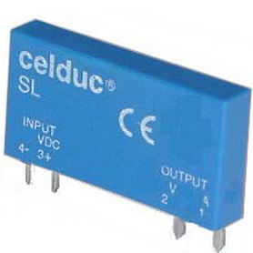 Relé estático en miniatura - SLA series - celduc relais - tipo slim / para circuito impreso / de potencia