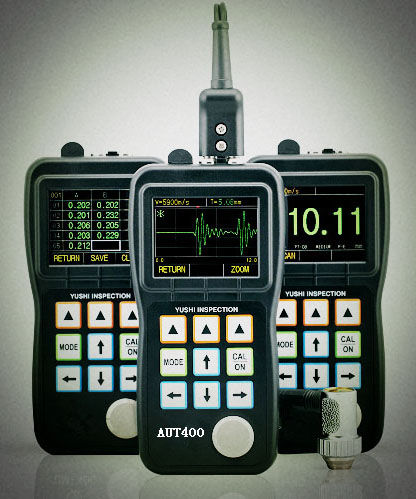 Medidor de espesores por ultrasonidos - AUT400 - Beijing Cap High Technology Co.,Ltd. - de la pared / portátil / con pantalla digital
