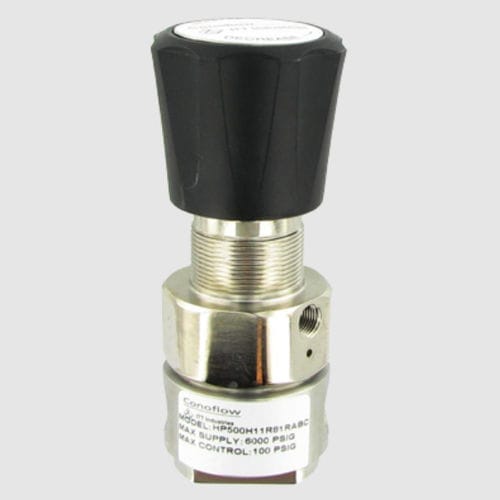 Regulador de presión para gas - HP500 - Conoflow - de membrana / monoetapa / de alta presión