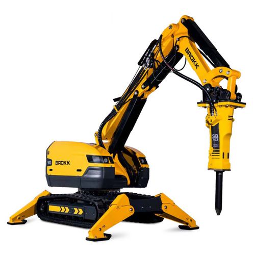 Robot de demolición con mando a distancia - Brokk 500 - Brokk - compacto / para la industria nuclear