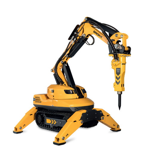 Robot de demolición con mando a distancia - Brokk 110 - Brokk - compacto / para la industria nuclear