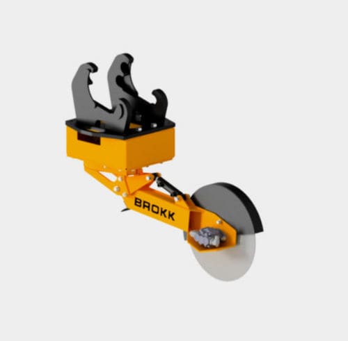 Sierra circular - BCS series - Brokk - para hormigón / hidráulica / eléctrica