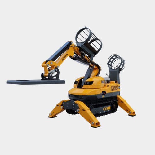 Excavadora intermedia - 120D - Brokk - con orugas / diésel