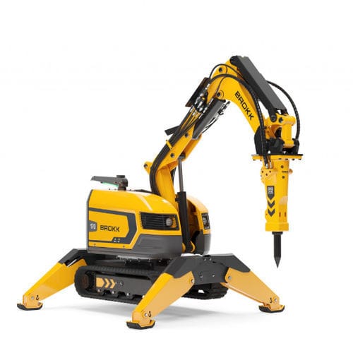 Robot de demolición con mando a distancia - Brokk 170+  - Brokk - compacto