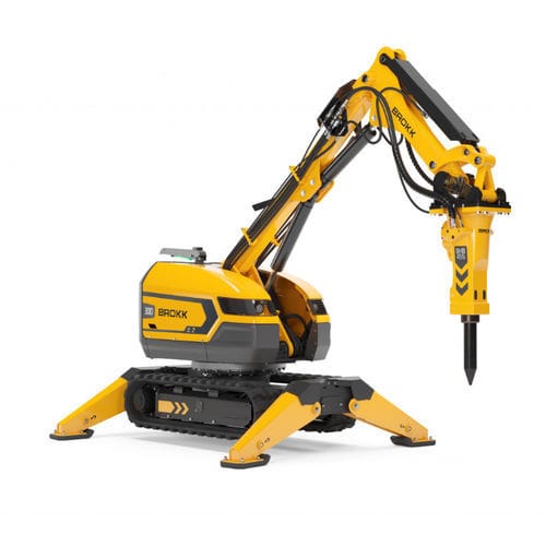 Robot de demolición con mando a distancia - Brokk 300+ - Brokk