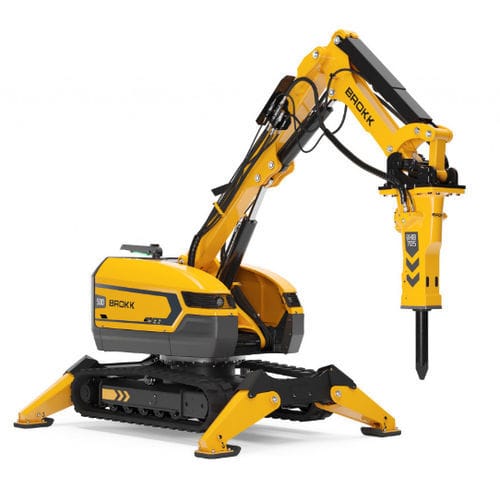 Robot de demolición con mando a distancia - Brokk 500+  - Brokk