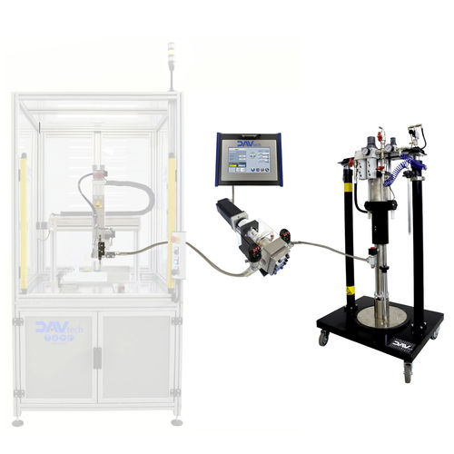 Sistema de dosificación volumétrico - DAV TECH Srl - de masilla MS / programable / robotizado