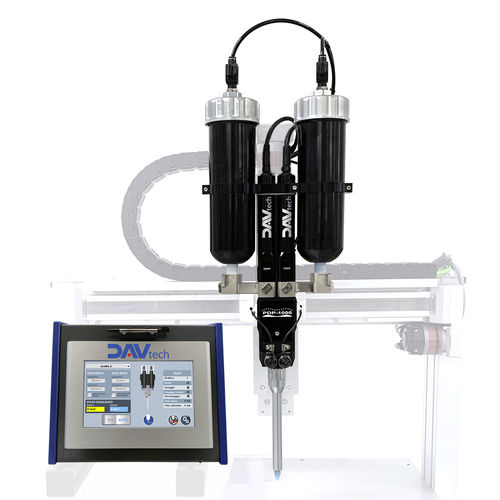 Sistema de dosificación volumétrico - DAV TECH Srl - de cola / programable / bicomponente