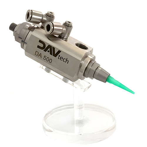Válvula dosificadora de aguja - DA 500 - DAV TECH Srl - de precisión / para grasa / para aceite