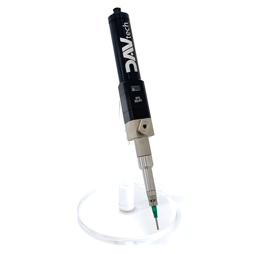 Bomba de dosificación volumétrica - PCP 015 - DAV TECH Srl - de cavidad progresiva / de pasta de soldadura / de aceite