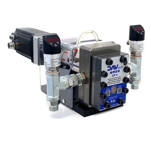 Bomba de dosificación volumétrica - GP 4 - DAV TECH Srl - de engranaje / de aceite / para adhesivos