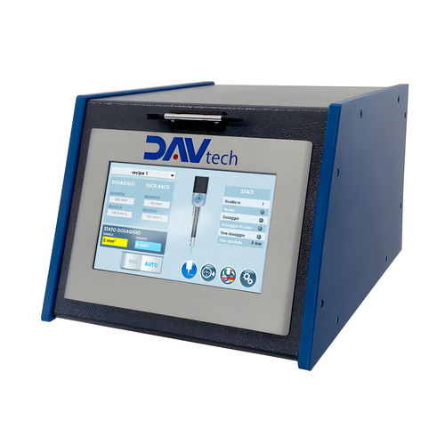 Controlador para bomba de dosificación - PCP EVO - DAV TECH Srl - de dosificación de cola y silicona / medida de nivel y caudal / electrónico