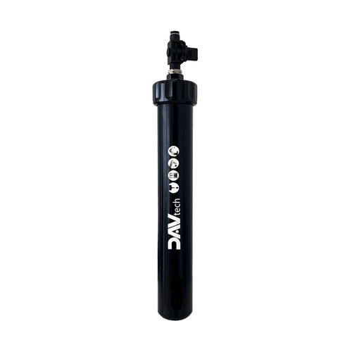 Portacartucho de aluminio anodizado - 12 oz - DAV TECH Srl - con detección de nivel
