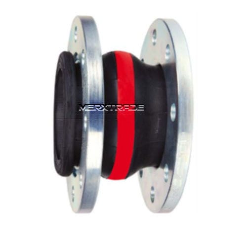 Compensador de dilatación de caucho - MXT-S13000E000 series - MerxTrade BV - redondo / con brida / axial