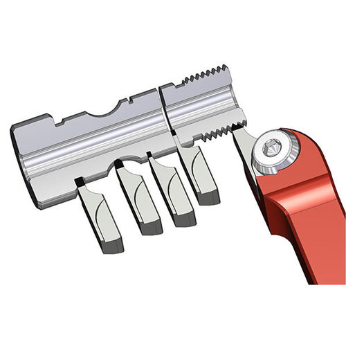 Plaquita de ranurado PCBN - GTI series - Beijing Worldia Diamond Tools Co., Ltd - de PCD / para hierro fundido / para acero