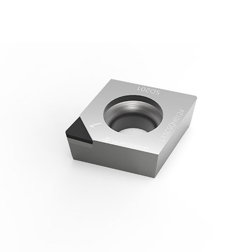 Plaquita de torneado PCD - Beijing Worldia Diamond Tools Co., Ltd - para acero / para aleación de titanio / para superaleaciones