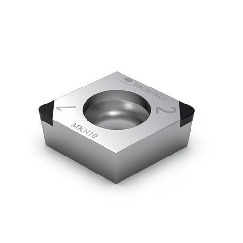 Plaquita de corte intercambiable de torno - CCGW 060202 - Beijing Worldia Diamond Tools Co., Ltd - CBN / para hierro fundido / para metalurgia de polvos