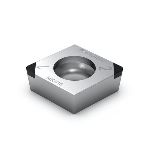 Plaquita de corte intercambiable de torno - CCGW 060204 - Beijing Worldia Diamond Tools Co., Ltd - PCBN / para hierro fundido / para metalurgia de polvos