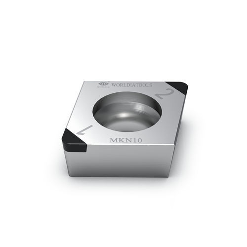Plaquita de corte intercambiable de torno - CCGW 09T302 - Beijing Worldia Diamond Tools Co., Ltd - PCBN / para hierro fundido