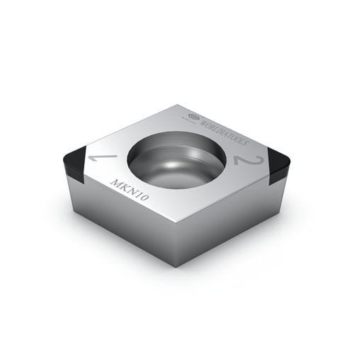 Plaquita de corte intercambiable de torno - CCGW 09T312 - Beijing Worldia Diamond Tools Co., Ltd - CBN / para hierro fundido