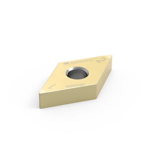 Plaquita de corte intercambiable de torno - DNGA 150412 - Beijing Worldia Diamond Tools Co., Ltd - CBN / para acero templado / con revestimiento