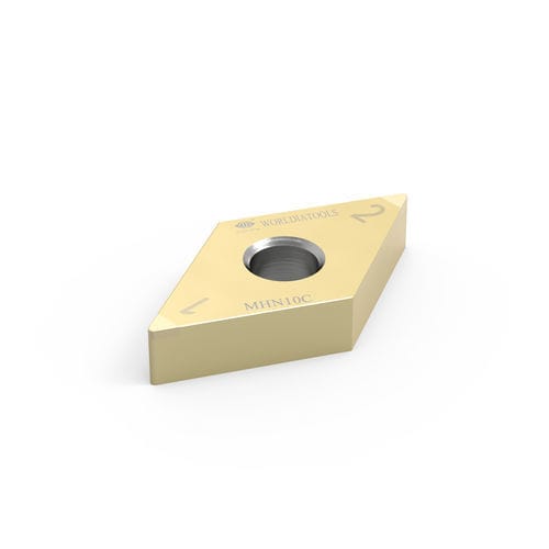 Plaquita de corte intercambiable de torno - DNGA 150604 - Beijing Worldia Diamond Tools Co., Ltd - CBN / para acero templado / con revestimiento