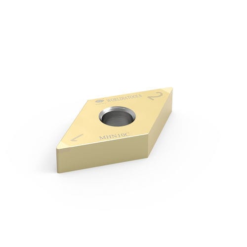 Plaquita de corte intercambiable de torno - DNGA 150608 - Beijing Worldia Diamond Tools Co., Ltd - CBN / para acero templado / con revestimiento