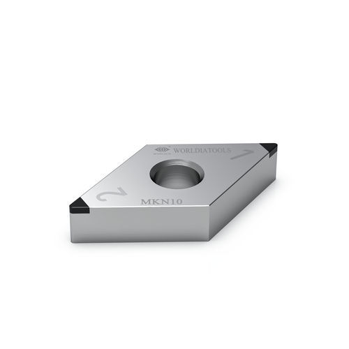 Plaquita de corte intercambiable de torno - DNGA 150408 - Beijing Worldia Diamond Tools Co., Ltd - CBN / para hierro fundido