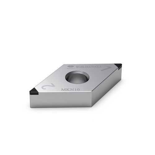 Plaquita de corte intercambiable de torno - DNGA 150604 - Beijing Worldia Diamond Tools Co., Ltd - CBN / para hierro fundido