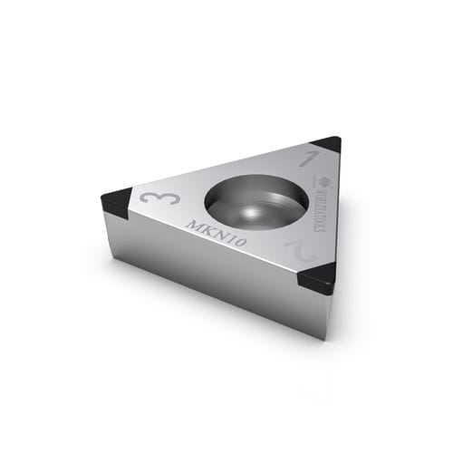 Plaquita de corte intercambiable de torno - TCGW 110304 - Beijing Worldia Diamond Tools Co., Ltd - CBN / para hierro fundido