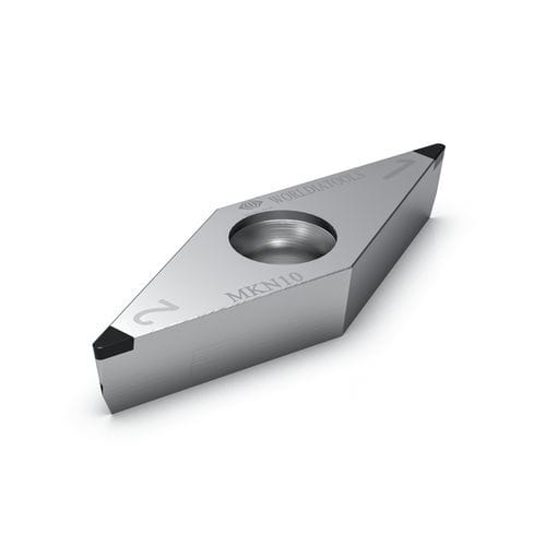 Plaquita de corte intercambiable de torno - VCGW 110308 - Beijing Worldia Diamond Tools Co., Ltd - CBN / para hierro fundido