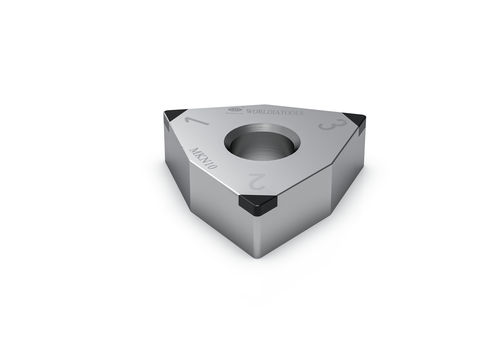 Plaquita de corte intercambiable CBN - WNGA 080404 - Beijing Worldia Diamond Tools Co., Ltd - para acero templado / con revestimiento