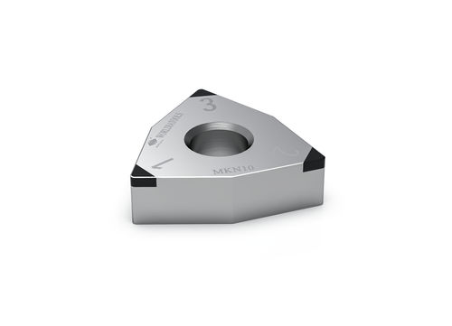 Plaquita de corte intercambiable de torno - WNGA 080408 - Beijing Worldia Diamond Tools Co., Ltd - CBN / para hierro fundido