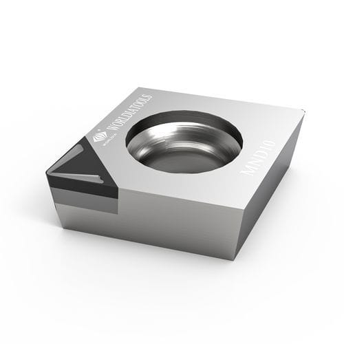 Plaquita de corte intercambiable de torno - C-CCGW 060202 - Beijing Worldia Diamond Tools Co., Ltd - de PCD / para materiales no ferrosos / con rompevirutas