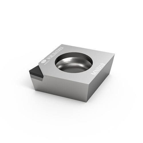 Plaquita de corte intercambiable de torno - CCGT 060202 - Beijing Worldia Diamond Tools Co., Ltd - de PCD / para materiales no ferrosos