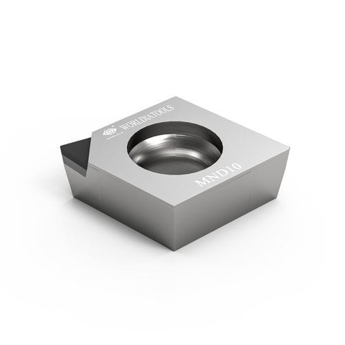 Plaquita de corte intercambiable de torno - CCGT 060204 - Beijing Worldia Diamond Tools Co., Ltd - de PCD / para materiales no ferrosos
