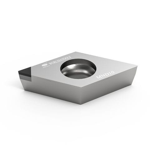 Plaquita de corte intercambiable de torno - DCGW 070204 - Beijing Worldia Diamond Tools Co., Ltd - de PCD / para materiales no ferrosos