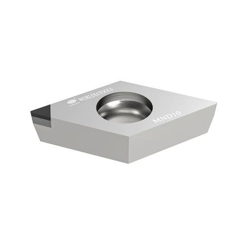 Plaquita de corte intercambiable de torno - DCGW 11T302 - Beijing Worldia Diamond Tools Co., Ltd - de PCD / para materiales no ferrosos