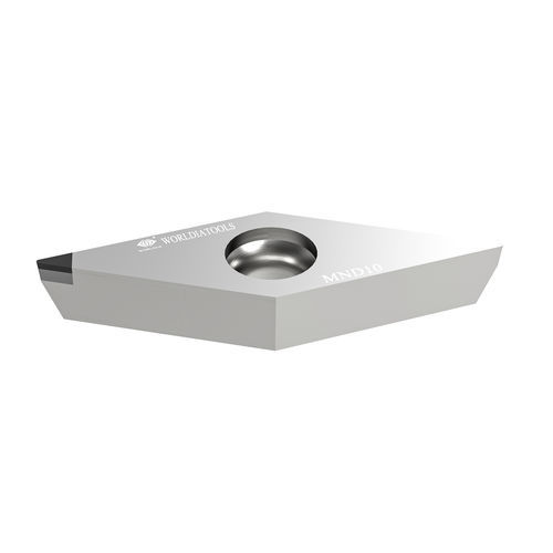 Plaquita de corte intercambiable de torno - VCGW 160402 - Beijing Worldia Diamond Tools Co., Ltd - de PCD / para materiales no ferrosos