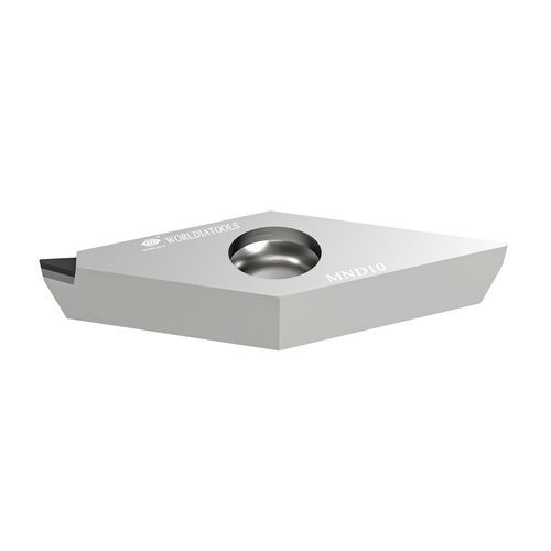 Plaquita de corte intercambiable de torno - VCGT 160404 - Beijing Worldia Diamond Tools Co., Ltd - de PCD / para materiales no ferrosos