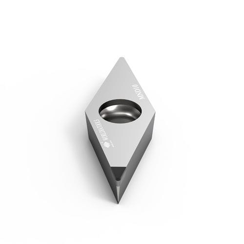 Plaquita de corte intercambiable de torno - VBGW 160408 - Beijing Worldia Diamond Tools Co., Ltd - de PCD / para materiales no ferrosos