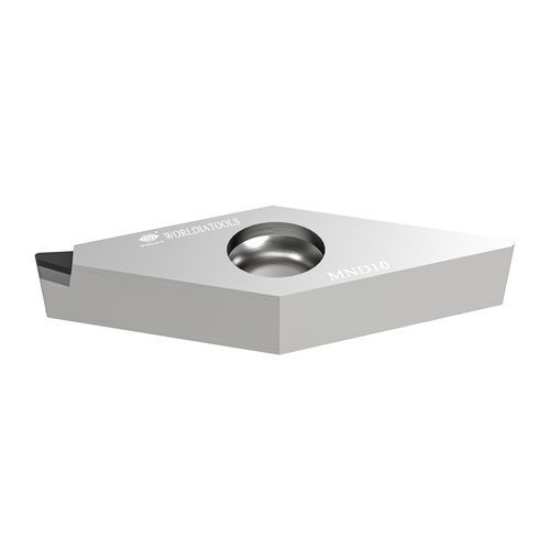 Plaquita de corte intercambiable de torno - VBGT 160408 - Beijing Worldia Diamond Tools Co., Ltd - de PCD / para materiales no ferrosos
