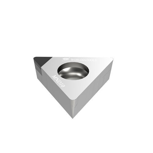 Plaquita de corte intercambiable de torno - TCGW 16T308 - Beijing Worldia Diamond Tools Co., Ltd - de PCD / para materiales no ferrosos