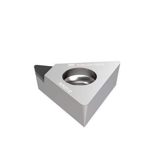 Plaquita de corte intercambiable de torno - TCGT 110308 - Beijing Worldia Diamond Tools Co., Ltd - de PCD / para materiales no ferrosos