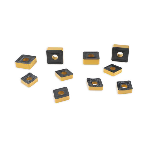 Plaquita de torneado negativa - WT8010 - Beijing Worldia Diamond Tools Co., Ltd - de carburo / para acero / de alta velocidad