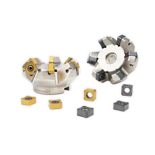Fresa de plaquita - SNMX/SNGX Series - Beijing Worldia Diamond Tools Co., Ltd - para planear / con recubrimiento / PVD