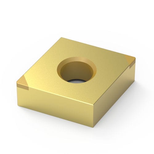 Plaquita de corte de acabado - CNGA - Beijing Worldia Diamond Tools Co., Ltd - CBN / con recubrimiento PVD
